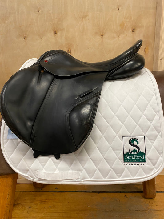 Albion Legend K2 Jump Saddle- 17.5 W- Brown